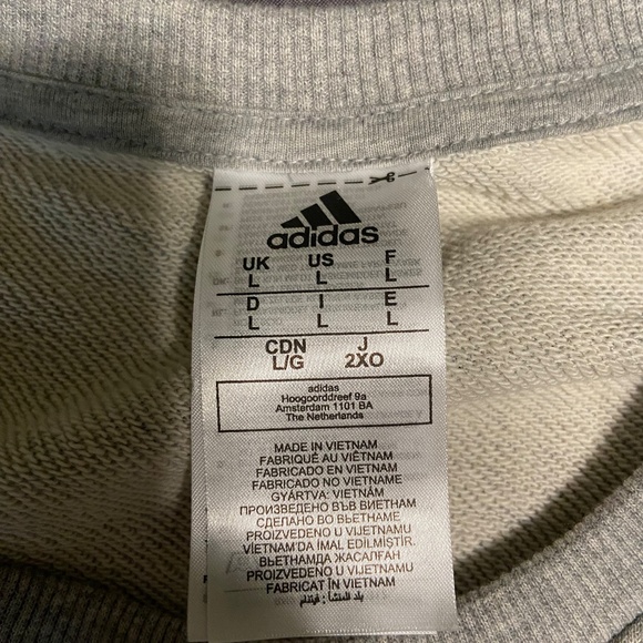 Mens Large Adidas Sweater - Picture 2 of 3